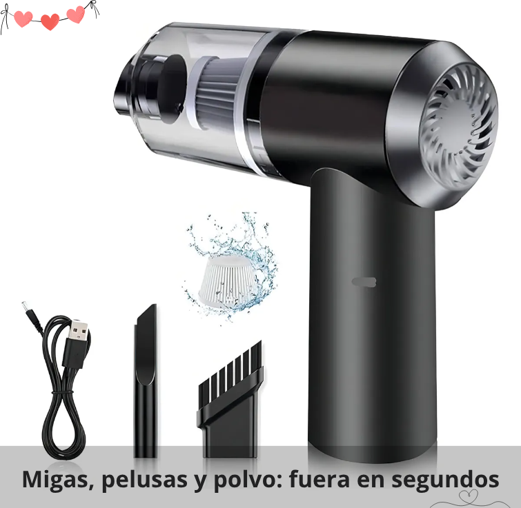 Aspiradora Mini 2 en 1 - Limpieza Rápida Donde Sea